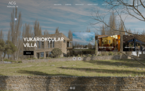 ACG Mimarlık web sitesi tasarımı